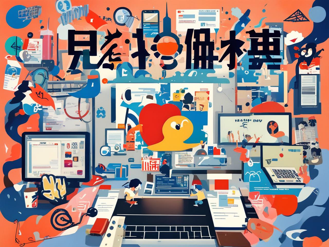 融合电商是什么意思，电商合成图