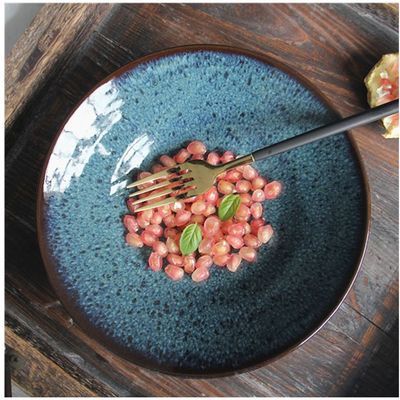 孔雀羽餐具是外贸的吗