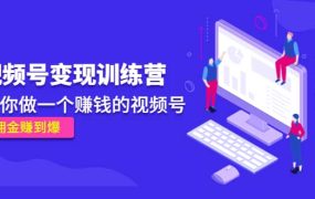 《视频号变现训练营》