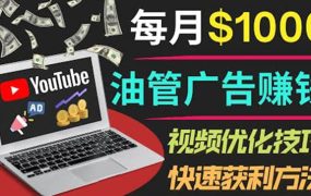YouTube广告赚钱项目:只需发布视频就有收入,月入7000 副业