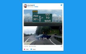 马斯克称苹果威胁下架推特,暗示要“开战”