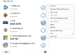steam工具——steam桌面验证器WinAuth(一)