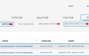 eBay最受买家关注及收藏刊登促销活动 (eBay Best Sellers P