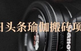 猎人社区·今日头条瑜伽搬砖项目,单号一天几十收入,可以批量操作!