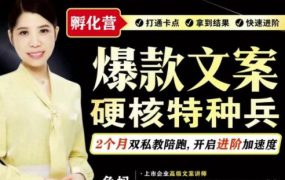 兔妈·爆款文案硬核特种兵孵化营,实现了每个月2000-30000 的副业增收