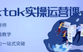 刘博·TikTok实操运营课,手把手账号实战,适合零基础Tiktok新人