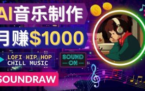 无需任何音乐基础: 使用AI软件制作Lofi Hip Hop Chill Music 月赚1000美元