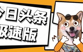 今日头条极速版稳定安全挂机项目操作简单粗暴!