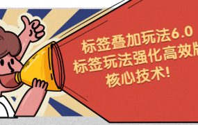鬼式标签叠加玩法6.0-标签玩法强化高效版,核心技术