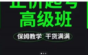 大致保姆级正价起号详细教程，保姆级教学，堪称嚼碎了喂给你吃