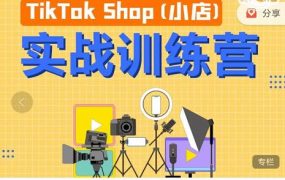 疯人院TikTok Shop小店先疯训练营，开启2022年海外小店带货，从0到1掌握TK小店运营技巧