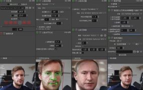 视频换脸＋实时直播换脸（软件 模型 教程）