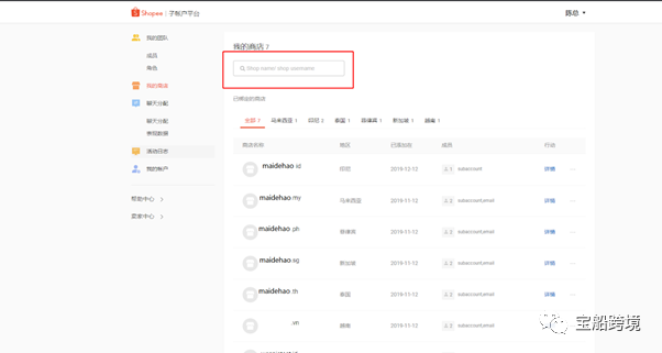 Shopee如何将商店/店铺账号与主账户绑定? Shopee如何将商店/店铺账号与主账户绑定?